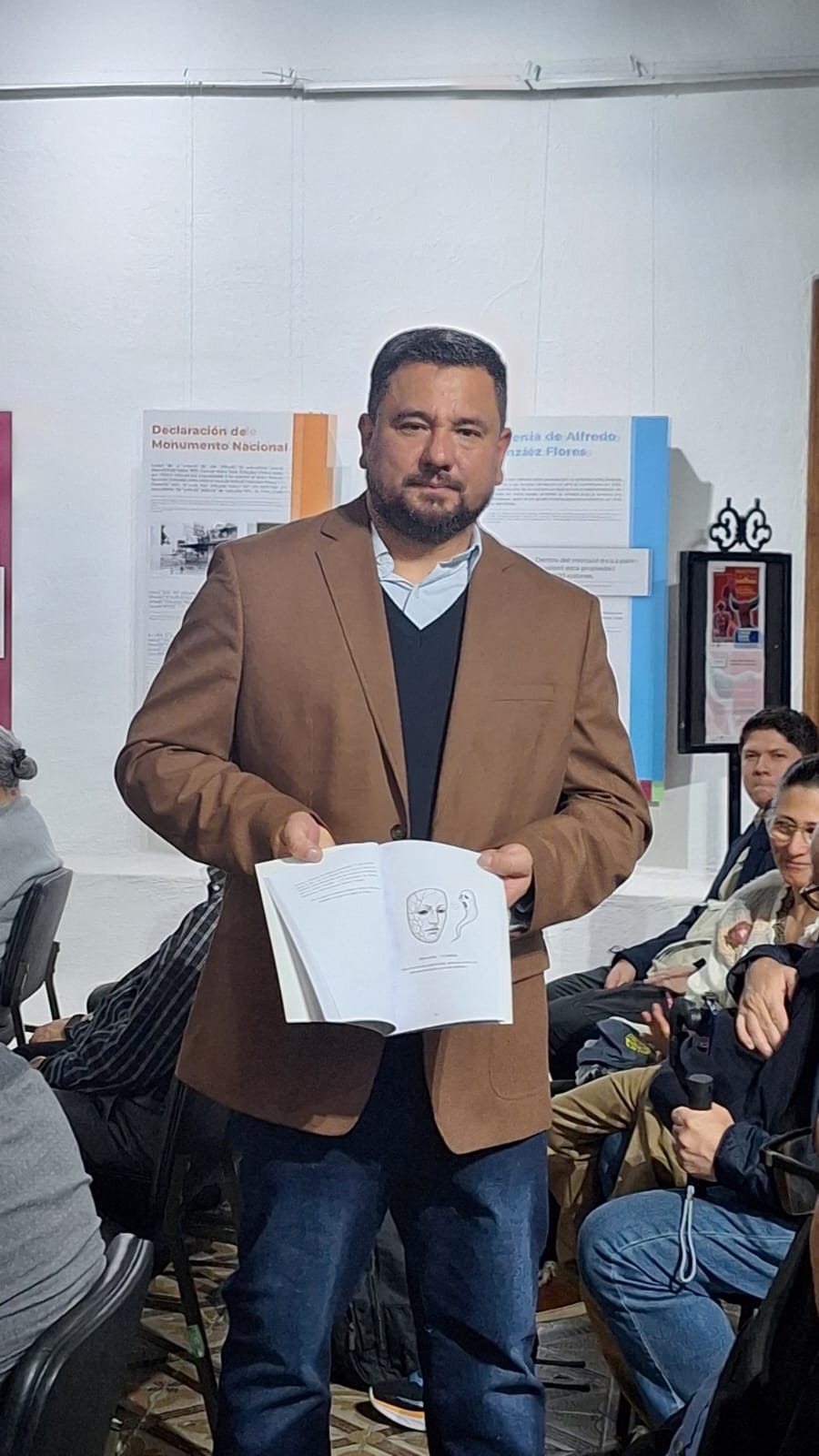 Presentación del interior de Sangre de Caronte
